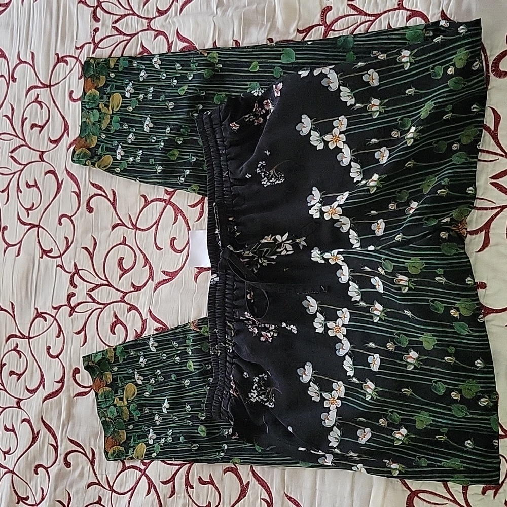 RED Valentino's silk summer pants size 42